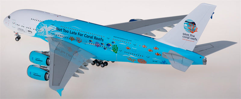 SQ Wings Hi Fly for Airbus A380 9H-MIP 1:200 Airplane Pre-built Airliner Model Display