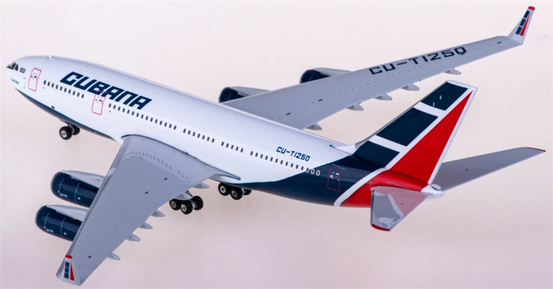 Phoenix Cubana Airlines for Ilyushin Il-96-300 CU-T1250 1:400 Aircraft Pre-built  Airliner Model Display