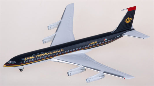 AeroClassics Royal Jordanian Airlines for Boeing 707-300C JY-AJK 1:400 Aircraft Pre-built  Airliner Model Display