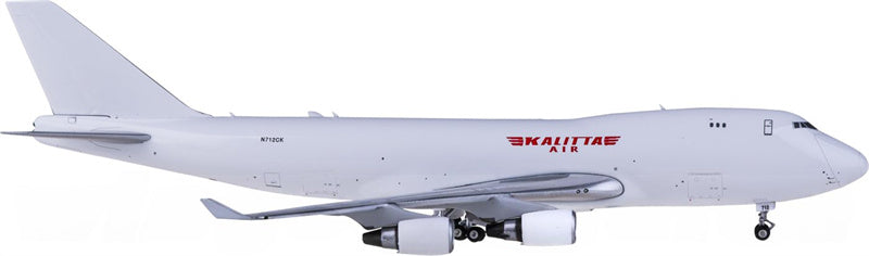 Phoenix Kalitta Air for Boeing 747-400 N712CK 1:400 Airplane Pre-built  Airliner Model Display