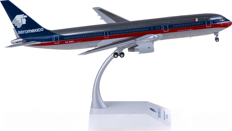 JC Wings Aeromexico for Boeing 767-300ER XA-RWX 1:200 Airplane Pre-built Airliner Model Display