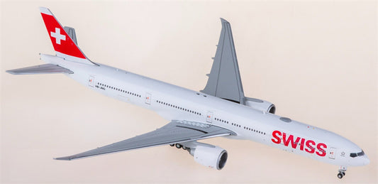 JC Wings Swiss for Boeing 777-300ER HB-JNG 1:400 Airplane Pre-built  Airliner Model Display