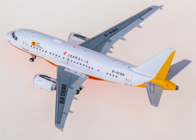 NG Models Air China for Airbus A318ACJ B-6188 Anzhong Petroleum 1:400 Airplane Pre-built  Airliner Model Display