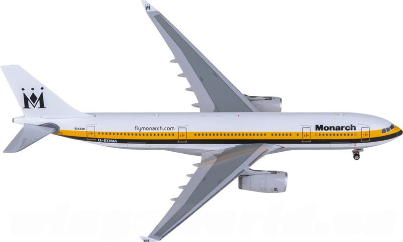 Phoenix Monarch Airlines for Airbus A330-200 G-EOMA 1:400 Airplane Pre-built  Airliner Model Display
