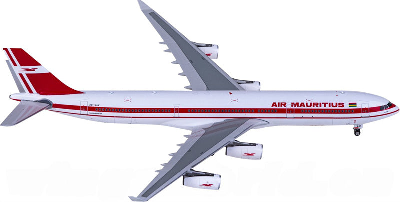 Phoenix Air Mauritius for Airbus A340-300 3B-NAV 1:400 Airplane Pre-built  Airliner Model Display
