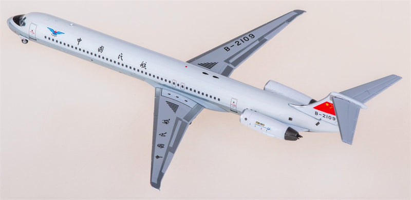 NG Models CAAC for McDonnell Douglas MD-82 B-2109 1:400 Airplane Pre-built  Airliner Model Display