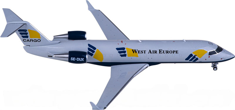 NG Models West Air Europe for Bombardier CRJ200PF SE-DUX 1:200 Aircraft Pre-built Model