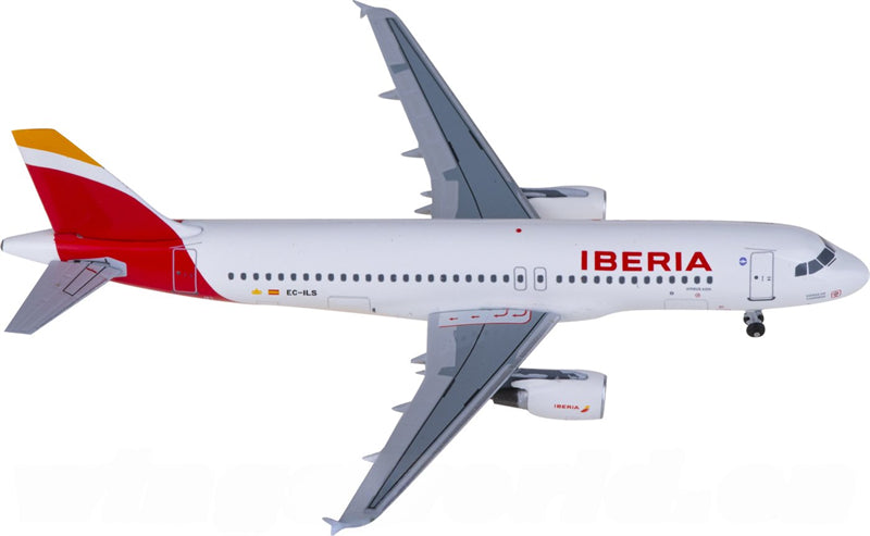 AeroClassics Iberia for Airbus A320 EC-ILS 1:400 Airplane Pre-built Airliner Model Display