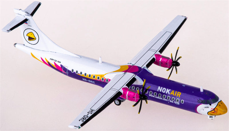 JC Wings Nok Air for ATR-72-500 HS-DRC 1:400 Airplane Pre-built  Airliner Model Display