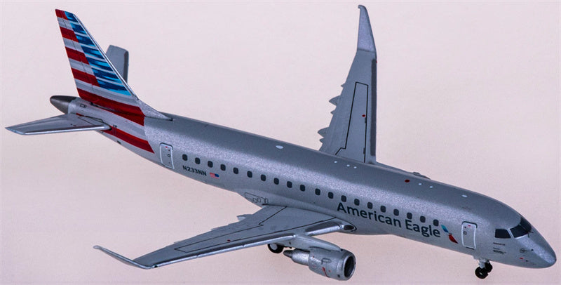 Geminijets American Eagle Airlines for Embraer ERJ-175LR N233NN 1:400 Airplane Pre-built  Airliner Model Display