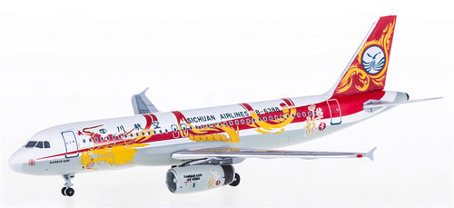 AeroClassics Sichuan Airlines for Airbus A320 B-6388 1:400 Airplane Pre-built  Airliner Model Display