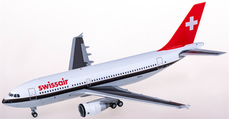 JC Wings Swissair for Airbus A310-300 HB-IPI 1:200 Airplane Pre-built Airliner Model Display