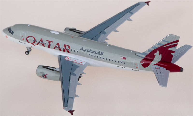 NG Models Qatar Amiri Flight ACJ for Airbus 319 A7-MED 1:400 Aircraft Pre-built Model