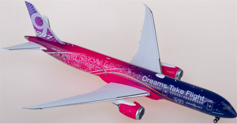 NG Models Boeing 787-9 N1015B 1:400 Airplane Pre-built  Airliner Model Display