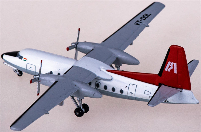 AeroClassics Indian Airlines for Fokker F-27 VT-DOL 1:400 Airplane Pre-built  Airliner Model Display