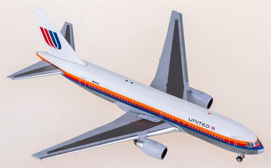 AeroClassics United Airlines for Boeing 767-200 N601UA 1:400 Airplane Pre-built  Airliner Model Display