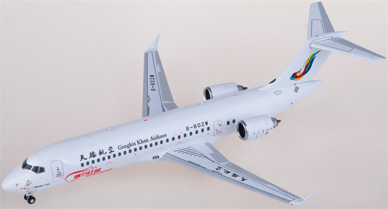 NG Models Genghis Khan Airlines for COMAC ARJ21-700 B-602W 1:200 Airplane Pre-built  Airliner Model Display