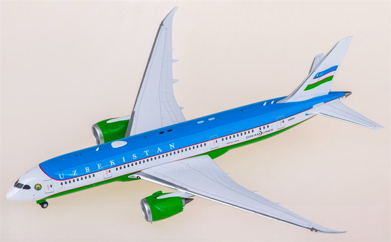 Phoenix Uzbekistan Special Aircraft for Boeing 787-8 UK001 1:400 Airplane Pre-built  Airliner Model Display