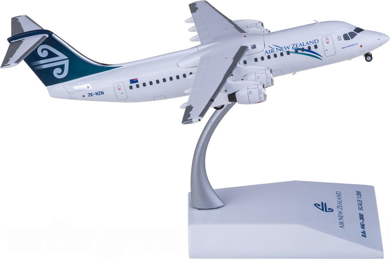 JC Wings Air New Zealand fo Aerospace BAe 146-300 ZK-NZN 1:200 Airplane Pre-built Airliner Model Display