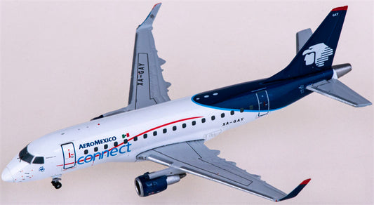 JC Wings Aeromexico for Embraer ERJ-170LR XA-GAY 1:400 Airplane Pre-built  Airliner Model Display