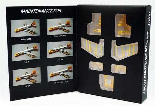 Fantasy Wings Four Engine Aircraft Maintenance Set 1:400 Airplane Pre-built  Airliner Model Display