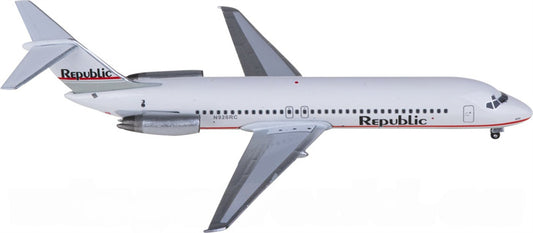 AeroClassics Republic Airline for McDonnell for Douglas DC-9-32 N926RC 1:400 Aircraft Pre-built  Airliner Model Display