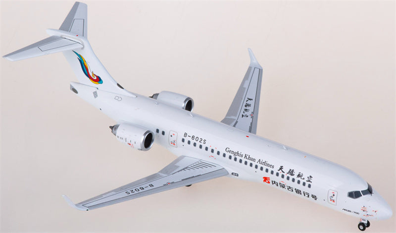 NG Models Genghis Khan Airlines for COMAC ARJ21-700 B-602S 1:200 Airplane Pre-built  Airliner Model Display