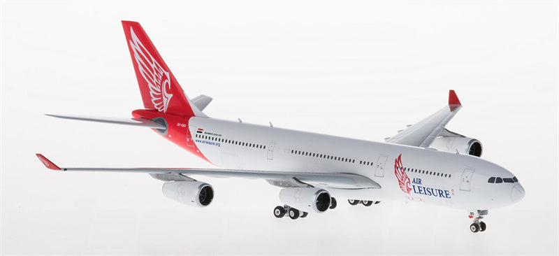 Phoenix Air Leisure for Airbus A340-200 SU-GBO 1:400 Airplane Pre-built  Airliner Model Display