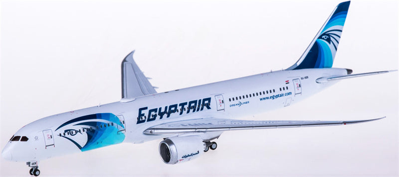 JC Wings EgyptAir for Boeing 787-9 Dreamliner SU-GER 1:400 Airplane Pre-built  Airliner Model Display