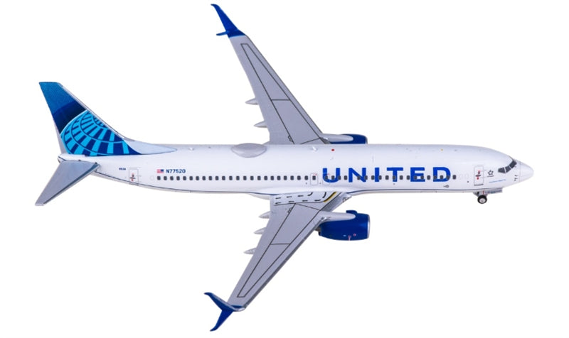 AeroPolaris United Airlines for Boeing 737-800 N77520 1:400 Aircraft Pre-built  Airliner Model Display