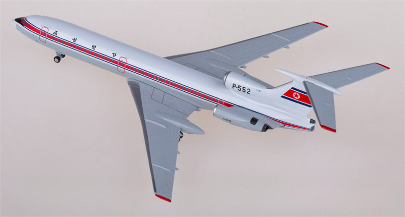 NG Models Air Koryo for Tupolev TU-154B P-552 1:400 Airplane Pre-built  Airliner Model Display