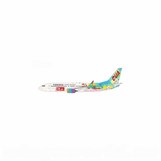 NG Models China United Airlines for Boeing 737-800 B-208Y 1:200 Airplane Pre-built  Airliner Model Display