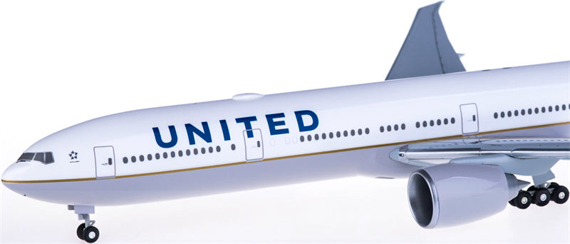 Hogan United Airlines for Boeing 777-300ER 1:200 Airplane Pre-built  Airliner Model Display