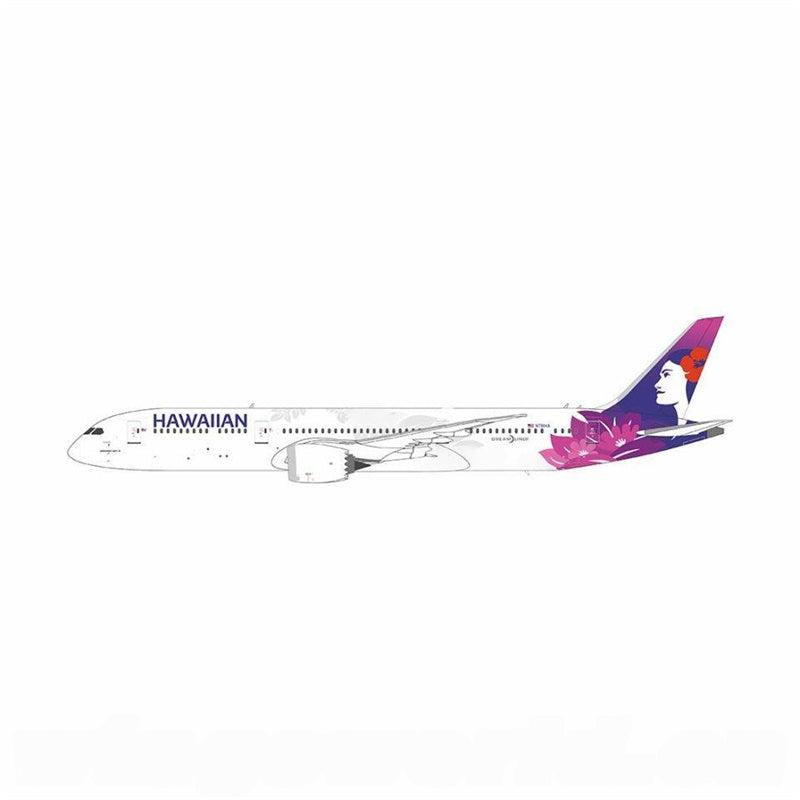 NG models Hawaiian Airlines for Boeing 787-9 Dreamliner N781HA 1:400 Airplane Pre-built  Airliner Model Display