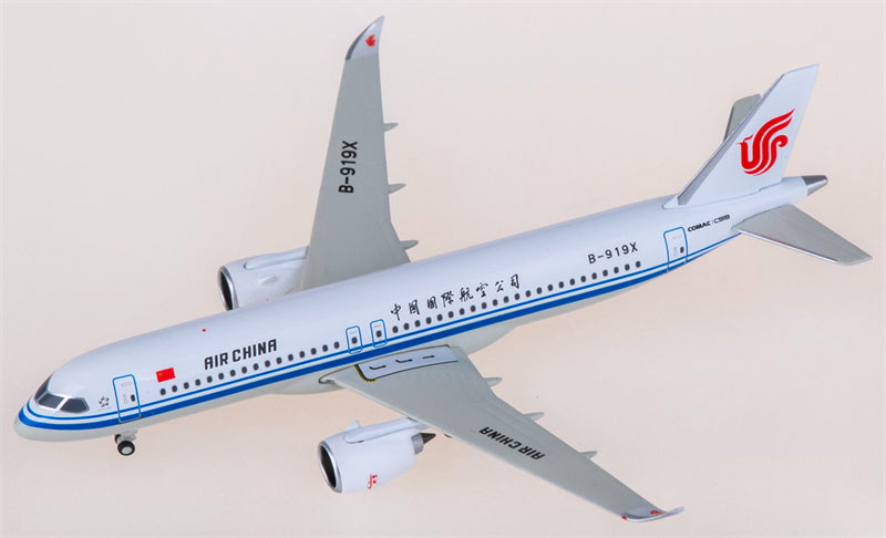 NG Models Air China for Comac C919 B-919X 1:400 Airplane Pre-built Airliner Model Display