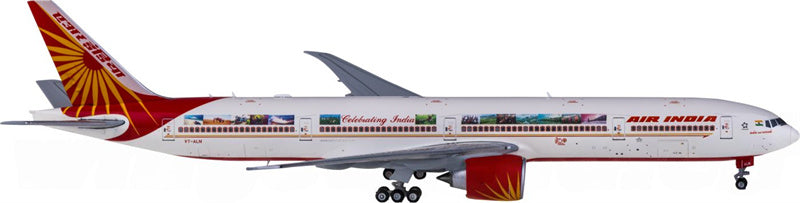 JC Wings Air India for Boeing 777-300ER VT-ALN 1:400 Airplane Pre-built  Airliner Model Display
