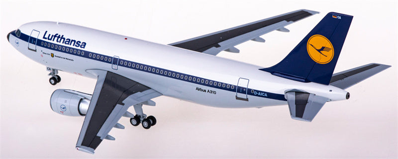 JC Wings Lufthansa for Airbus A310-200 D-AICA 1:200 Airplane Pre-built  Airliner Model Display