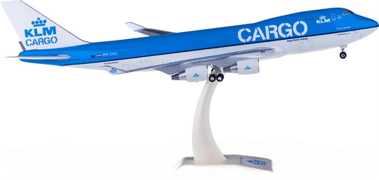 Hogan KLM Cargo for Boeing 747-400ERF PH-CKD 1:200 Airplane Pre-built  Airliner Model Display