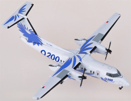 JC Wings De Havilland Canada for Bombardier for Dash 8 Q200 C-FBCS 1:400 Airplane Pre-built  Airliner Model Display