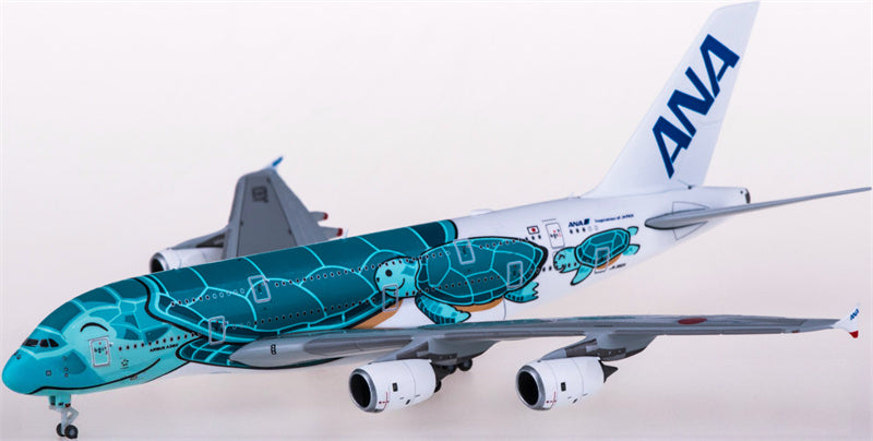 JC Wings ANA for Airbus A380 JA382A Kai 1:500 Airplane Pre-built  Airliner Model Display