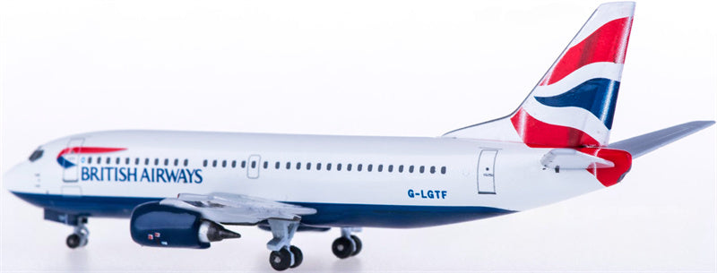 AeroClassics British Airways for Boeing 737-300 G-LGTF 1:400 Airplane Pre-built  Airliner Model Display