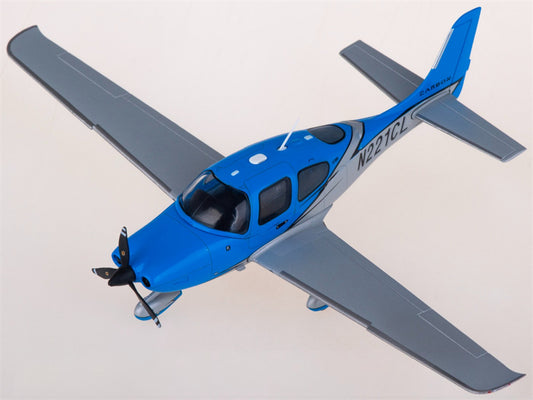 Geminijets Cirrus for SR22T G6 GTS Carbon N221CL 1:72 Airplane Pre-built  Airliner Model Display
