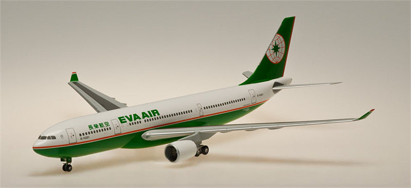 Hogan EVA Air for Airbus A330-200 B-16301 1:200 Airplane Pre-built  Airliner Model Display
