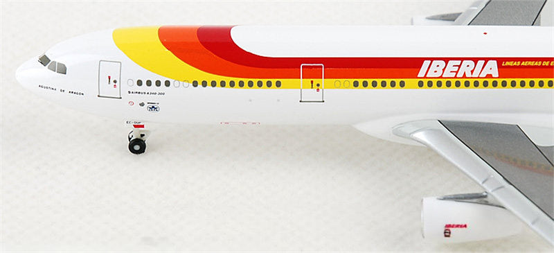 Hogan Iberia for Airbus A340-300 EC-GUP 1:400 Aircraft Pre-built  Airliner Model Display
