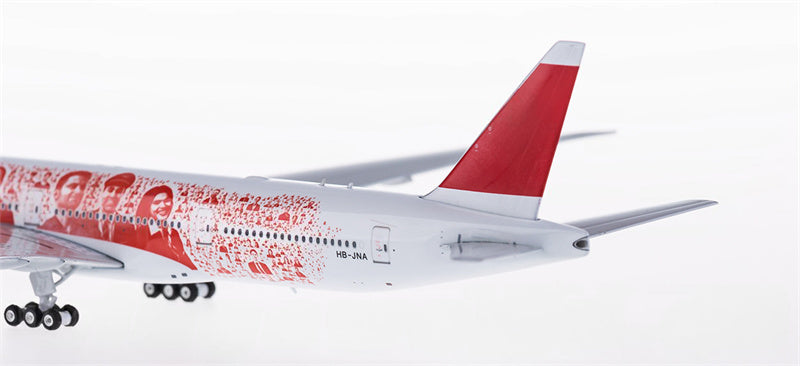 Phoenix Swiss for Boeing 777-300ER HB-JNA 1:400 Airplane Pre-built  Airliner Model Display