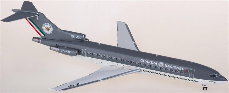 Geminijets Mexican Federal Police for Boeing 727-200 XC-NPF GN-402 1:200 Airplane Pre-built  Airliner Model Display
