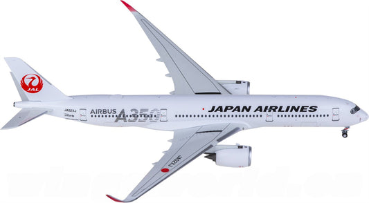 NG Models Japan Airlines for Airbus A350-900 JA02XJ 1:400 Airplane Pre-built Airliner Model Display