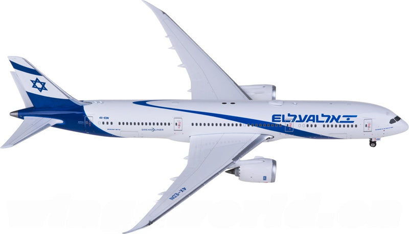 Phoenix El Al for Boeing 787-9 4X-EDN 1:400 Airplane Pre-built Airliner Model Display