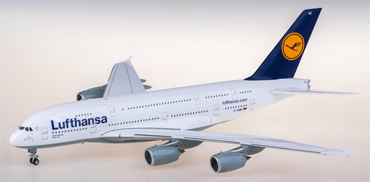 SQ Wings Lufthansa for Airbus A380 D-AIMC 1:200 Airplane Pre-built  Airliner Model Display