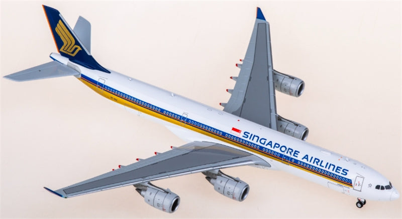 Hxmodels Singapore Airlines for Airbus A340-500 9V-SGA 1:400 Aircraft Pre-built  Airliner Model Display
